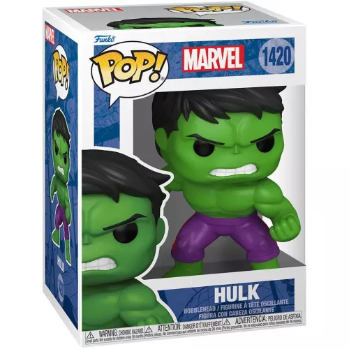 Funko Pop! Hulk #1420 New Classic Marvel Vinyl Figure Box