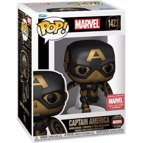 Funko Pop! Captain America #1423 Marvel Vinyl Figure Box