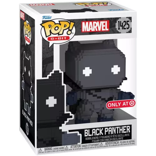 Funko Pop! Black Panther #1425 8-Bit Marvel Vinyl Figure Box
