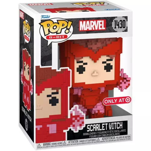 Funko Pop! Scarlet Witch #1430 8-Bit Marvel Vinyl Figure Box