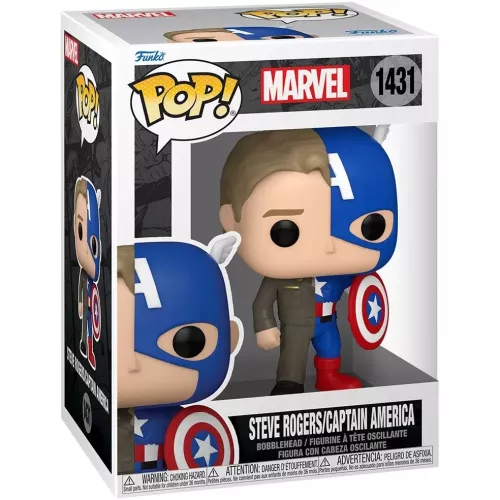 Funko Pop! Steve Rogers/Captain America #1431 Marvel Box