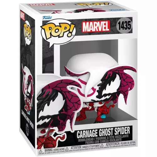Funko Pop! Carnage Ghost Spider #1435 Marvel Vinyl Figure Box