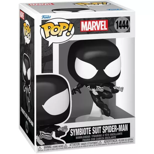 Funko Pop! Symbiote Suit Spider-Man #1444 Marvel Vinyl Figure Box