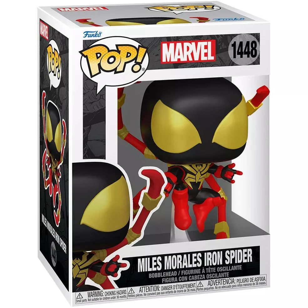 Miles Morales Iron Spider Box