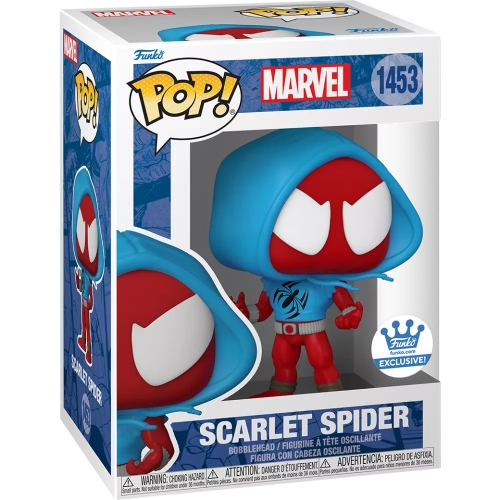 Funko Pop! Scarlet Spider #1453 with Hoodie Marvel Box