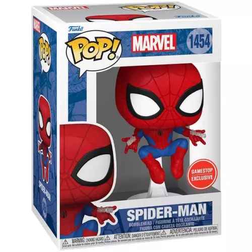 Funko Pop! Spider-Man #1454 Swinging Marvel Vinyl Figure Box