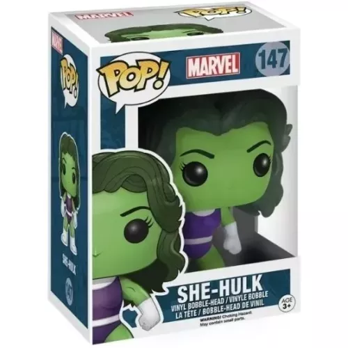 Funko Pop! She-Hulk #147 Marvel Vinyl Figure Box