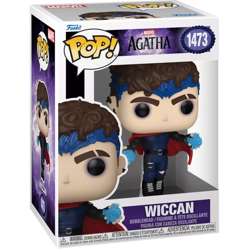 Funko Pop! Wiccan #1473 Marvel Agatha Vinyl Figure Box