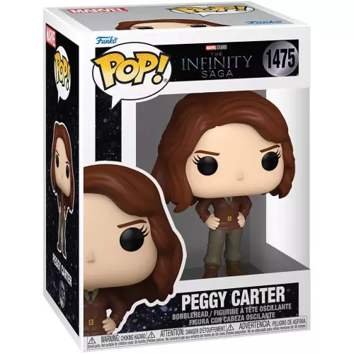 Funko Pop! Peggy Carter #1475 Marvel Studios The Infinity Saga Box