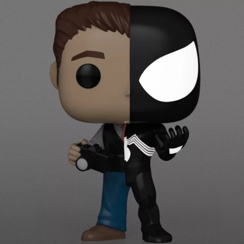 Funko Pop! Peter Parker/Symbiote Suit #1478 Chase Glows in the Dark