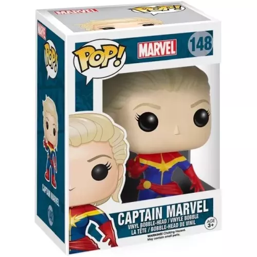 Funko Pop! Captain Marvel #148 Vinyl Figure Box
