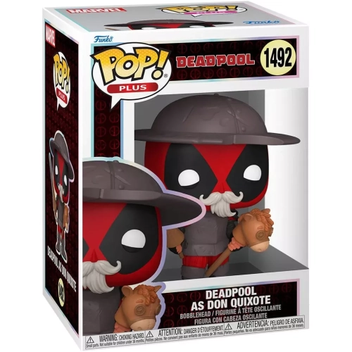 Funko Pop! Deadpool as Don Quixote #1492 PLUS Marvel Box