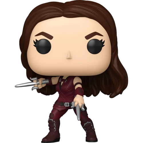 Funko Pop! Elektra #1498 with Sai Metallic Marvel Studios Deadpool & Wolverine