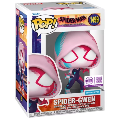 Funko Pop! Spider-Gwen #1499 Deco Spider-Man Across the Spider-Verse Box