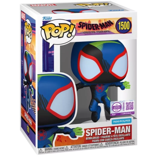 Funko Pop! Spider-Man #1500 Deco Translucent Spider-Man Across the Spider-Verse Box
