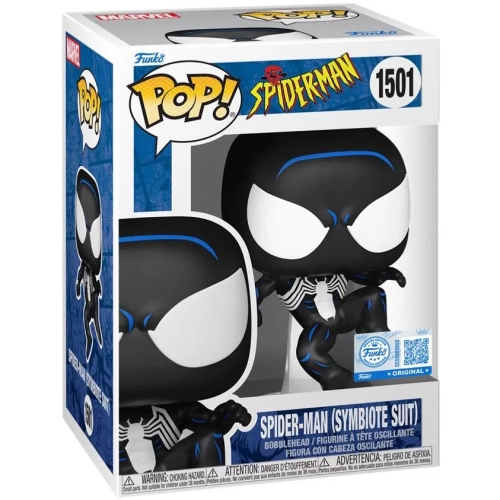 Funko Pop! Spider-Man (Symbiote Suit) #1501 Marvel Box