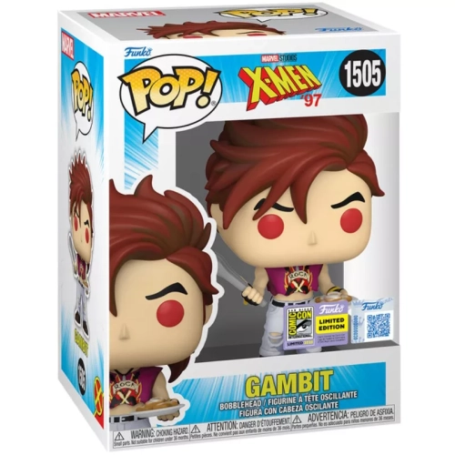 Funko Pop! Gambit #1505 Marvel Studios X-Men '97 Vinyl Figure Box