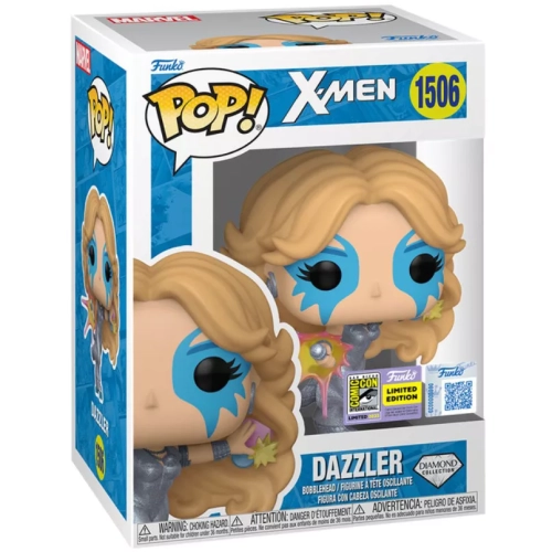 Funko Pop! Dazzler #1506 Diamond Collection X-Men Marvel Box