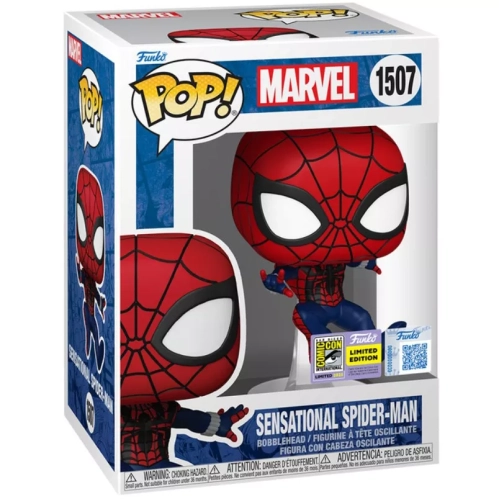 Funko Pop! Sensational Spider-Man #1507 Marvel Vinyl Figure Box