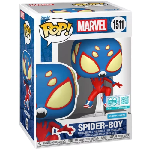 Funko Pop! Spider-Boy #1511 Marvel Vinyl Figure Box