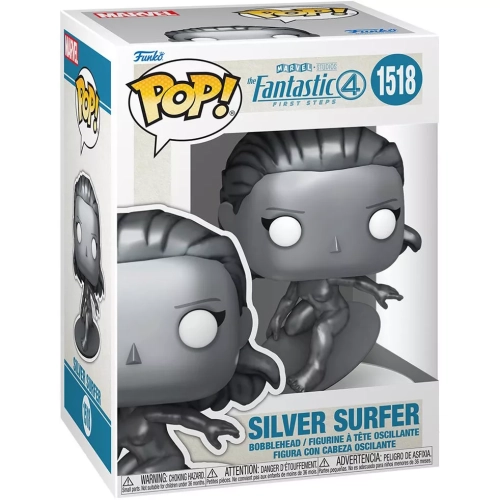 Funko Pop! Silver Surfer #1518 Marvel Studios The Fantastic Four First Steps Box