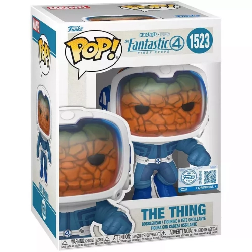 Funko Pop! The Thing #1523 in Space Suit Marvel Studios The Fantastic Four First Steps Box