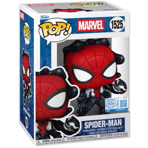 Funko Pop! Spider-Man #1525 Symbiote Bonding Marvel Box