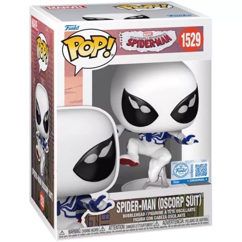 Funko Pop! Spider-Man (Oscorp Suit) #1529 Marvel Friendly Neighborhood Spider-Man Box