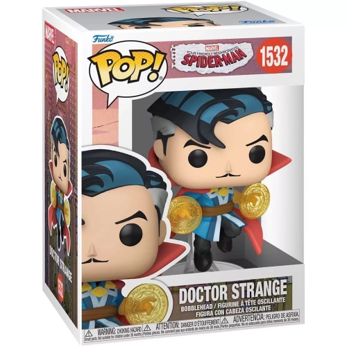 Funko Pop! Doctor Strange #1532 Marvel Friendly Neighborhood Spider-Man Box