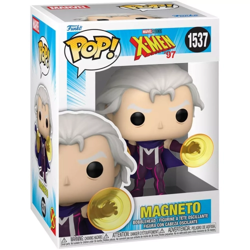 Funko Pop! Magneto #1537 Marvel Studios X-Men '97 Vinyl Figure Box