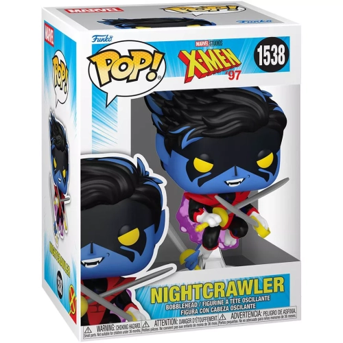Funko Pop! Nightcrawler #1538 Marvel Studios X-Men '97 Box