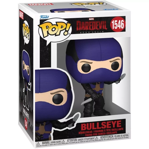 Funko Pop! Bullseye #1546 Marvel Daredevil Born Again Box