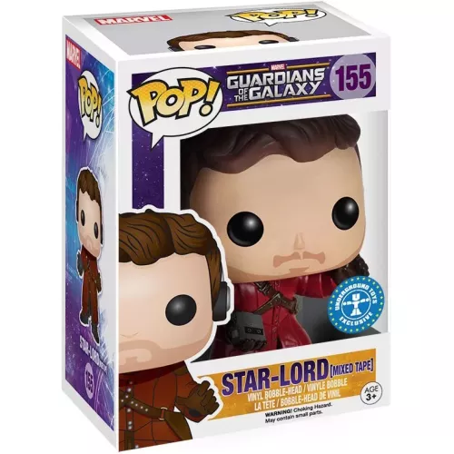 Funko Pop! Star-Lord [Mixed Tape] #155 Marvel Guardians of the Galaxy Box