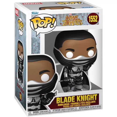 Funko Pop! Blade Knight #1552 Marvel Studios Marvel Zombies Box
