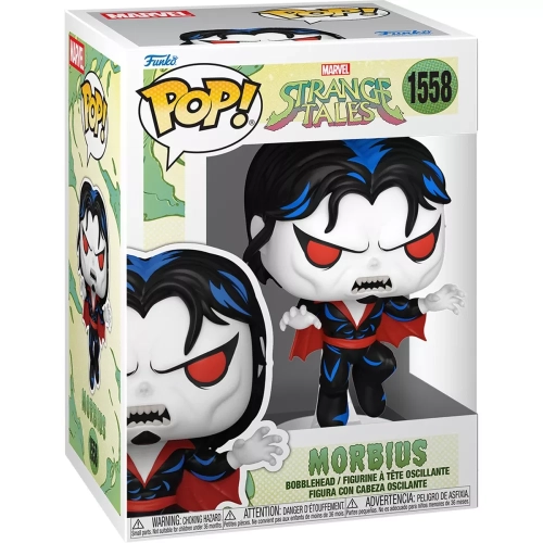 Funko Pop! Morbius #1558 Marvel Strange Tales Vinyl Figure Box