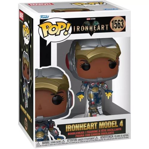 Funko Pop! Ironheart Model 4 #1563 Marvel Studios Ironheart Box