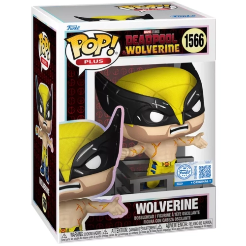 Funko Pop! Wolverine #1566 Finale PLUS Marvel Studios Deadpool & Wolverine Box