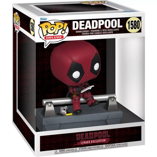 Funko Pop! Deadpool #1580 on Bridge Deadpool Legacy Collection Box