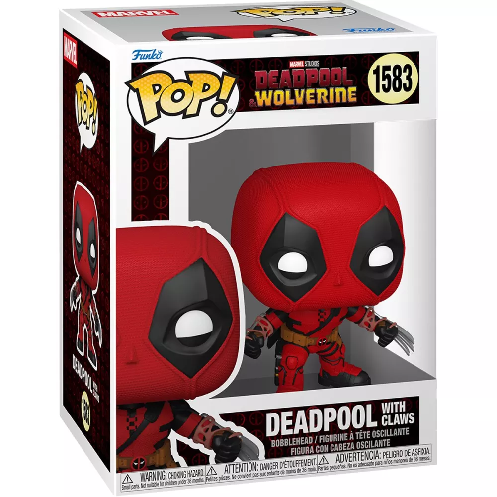 Deadpool with Claws Box