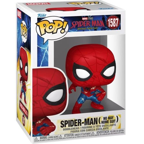 Funko Pop! Spider-Man (No Way Home Suit) #1587 Marvel Studios Spider-Man Brand New Day Box
