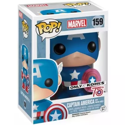Captain America with Photon Shield Box