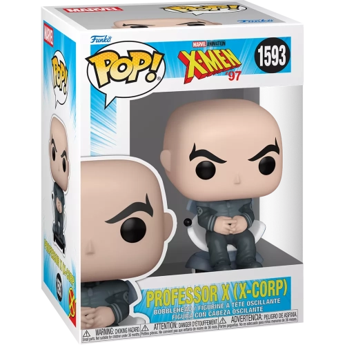 Funko Pop! Professor X (X-Corp) #1593 Marvel Studios X-Men '97 Box
