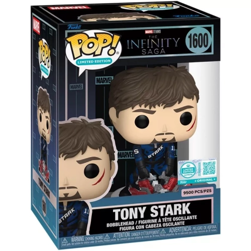 Funko Pop! Tony Stark #1600 Marvel Studios The Infinity Saga Box