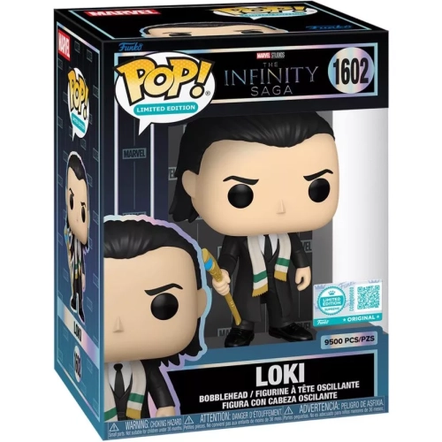 Funko Pop! Loki #1602 Marvel Studios The Infinity Saga Box