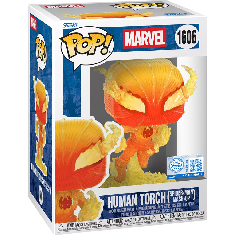 Human Torch (Spider-Man Mash-Up) Box