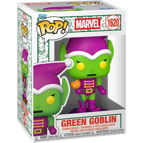 Funko Pop! Green Goblin #1620 Nutcracker Marvel Vinyl Figure Box