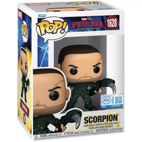 Funko Pop! Scorpion #1628 Marvel Studios Spider-Man Brand Box