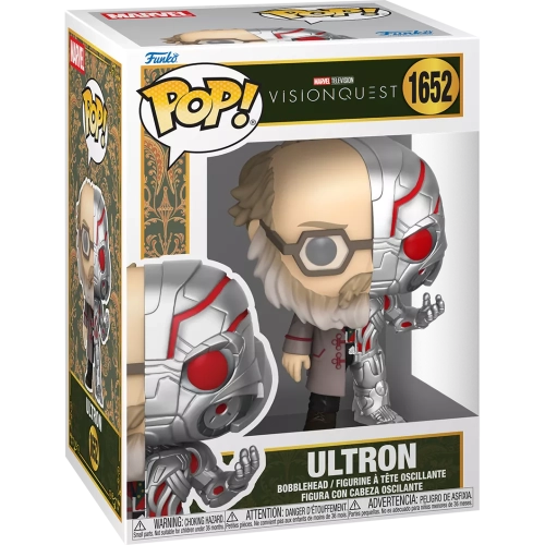 Funko Pop! Ultron #1652 Split Marvel Television VisionQuest Box