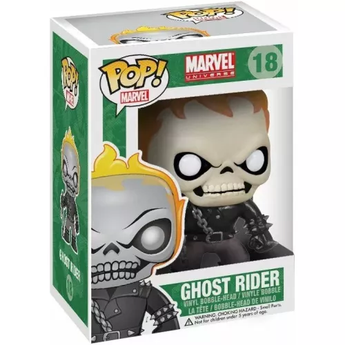 Funko Pop! Ghost Rider #18 Marvel Universe Vinyl Figure Box