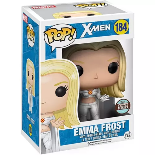 Funko Pop! Emma Frost #184 X-Men Marvel Vinyl Figure Box